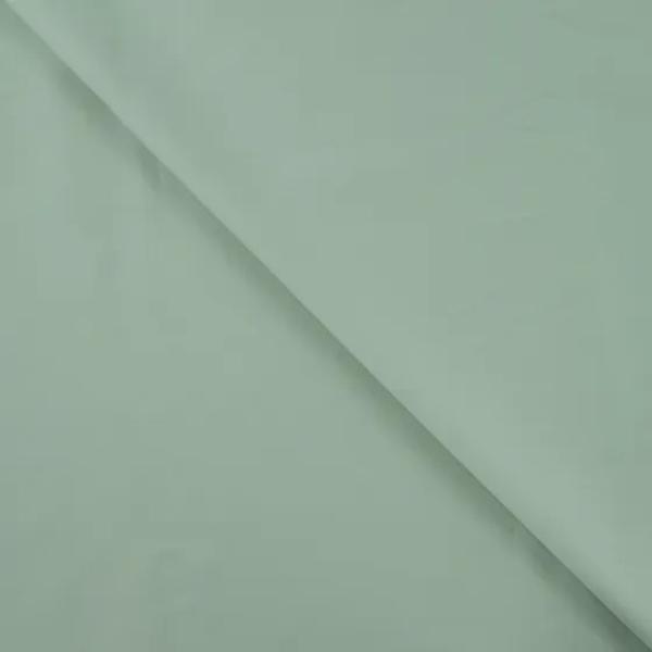 Baumwoll-Satin Dark Dusty Mint, uni
